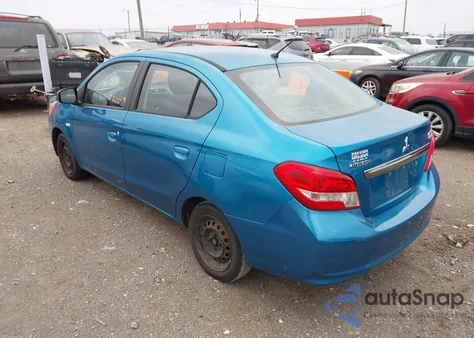 2017 Mitsubishi Mirage G4 Es from USA, damaged, VIN ML32F3FJXHHF07256
